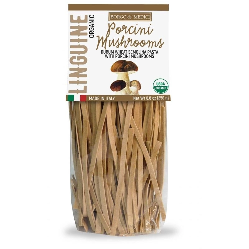 Linguine Organice Cu Ciuperci Porcini  Borgo Di Medici 250G 0